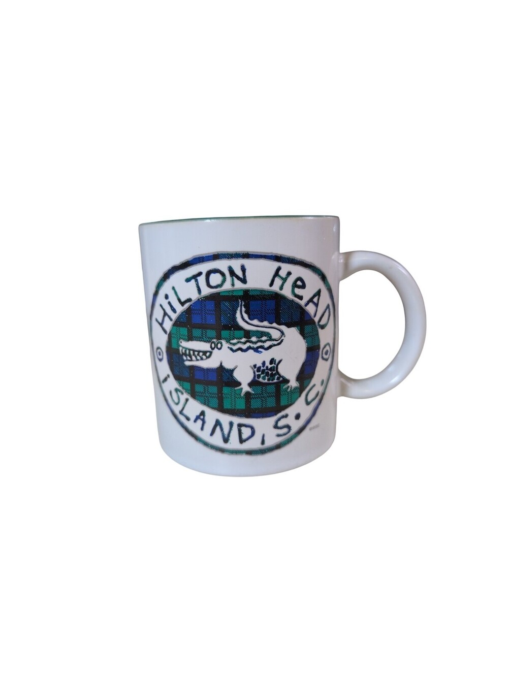 Hilton Head Island South Carolina Alligator Themed Souvenir Coffee Mug 8oz
